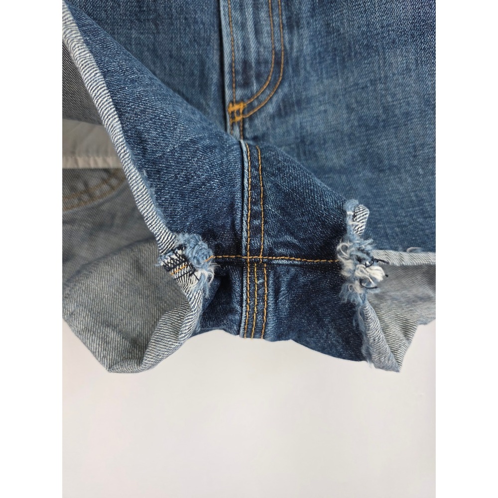 Rag & Bone Denim Shorts Womens 30 Blue Cotton Cutoff High Rise Cha Cha Room Boho - Picture 5 of 12